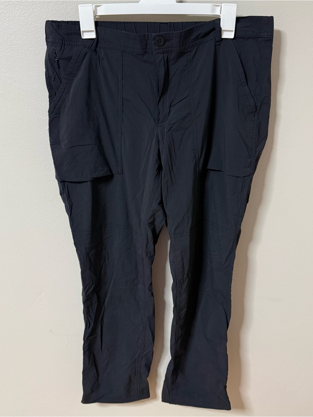 REI Co-op Savanna Trails Pants Womens 14 P Black Hiking Stretch Outdoor 148442